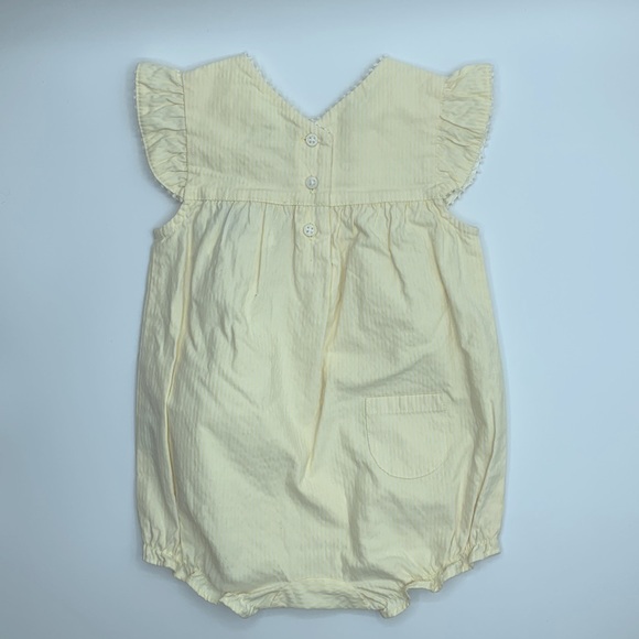 Janie and Jack, romper for baby girl, 6-12 months - Picture 2 of 2